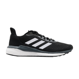 Adidas: Чёрные кроссовки  Solar