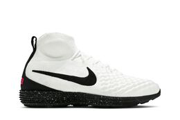 Nike: Белые кроссовки  Lunar Magista 2 Flyknit