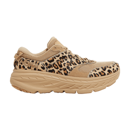HOKA: Коричневые кроссовки 