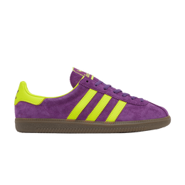Adidas: Фиолетовые кроссовки 
