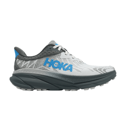 HOKA: Голубые кроссовки 