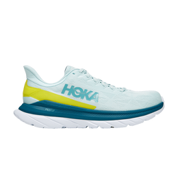 HOKA: Голубые кроссовки 