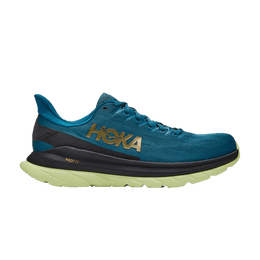 HOKA: Голубые кроссовки 