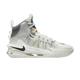 Nike: Белые кроссовки  Air Zoom
