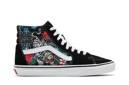 Vans: Чёрные кроссовки  Sk8-Hi