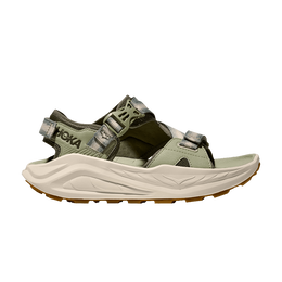 HOKA: Зелёные кроссовки 