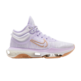 Nike: Фиолетовые кроссовки  Air Zoom