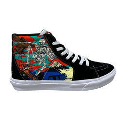 Vans: Чёрные кроссовки  Sk8-Hi