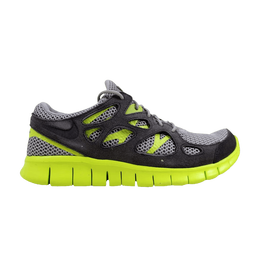 Nike: Серые кроссовки  Free Run 2