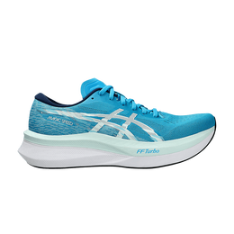 Asics: Синие кроссовки 