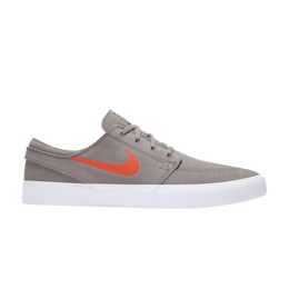 Nike: Серые кроссовки  Zoom Stefan Janoski