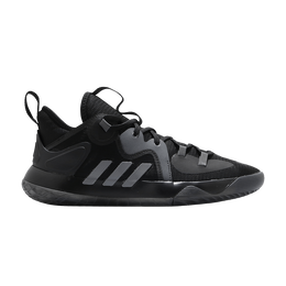 Adidas: Чёрные кроссовки  Harden Stepback