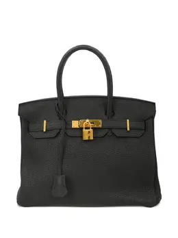 Hermès Pre-Owned: Чёрная сумка 