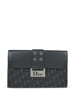 Christian Dior Pre-Owned: Чёрный кошелёк 