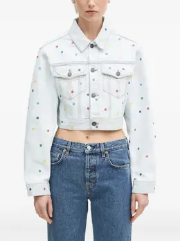 Fiorucci: Куртка в горошек 