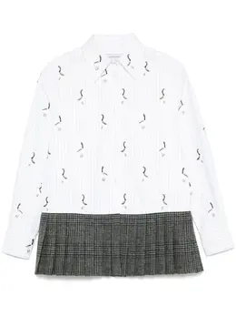Thom Browne: Рубашка в полоску 