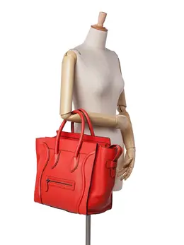 Céline Pre-Owned: Оранжевая сумка-шоппер 