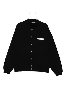 Jacquemus: Чёрный кардиган 