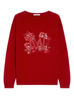 Max Mara: Свитер с блёстками 