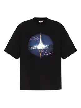 VETEMENTS: Футболка с принтом 