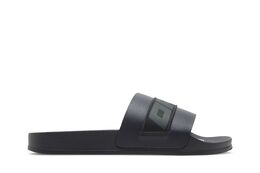 Off-White: Чёрные шлёпанцы  Industrial Belt