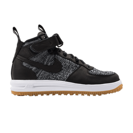 Nike: Чёрные ботинки  Flyknit