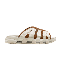 Nike: Светлые шлёпанцы  Air More Uptempo