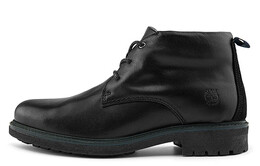 Timberland: Чёрные ботинки 