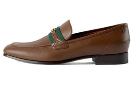 Gucci: Коричневые туфли 