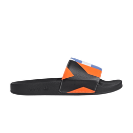 Adidas: Чёрные шлёпанцы  Adilette