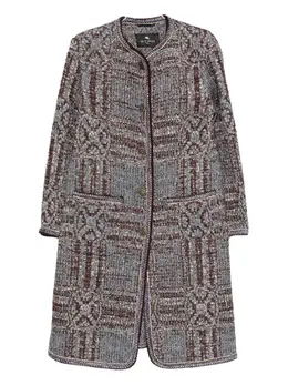 ETRO: Жаккардовое пальто 