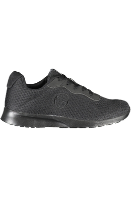 Sergio Tacchini: Чёрные кроссовки 