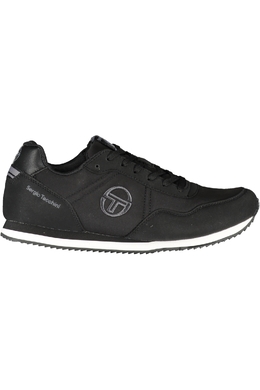 Sergio Tacchini: Чёрные кроссовки 