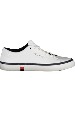 Tommy Hilfiger: Белые кеды 