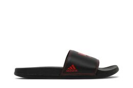 Adidas: Чёрные шлёпанцы  Adilette