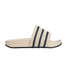 Adidas: Белые шлёпанцы  Wales Bonner