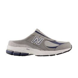 New Balance: Синие сабо  2002R