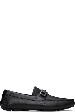 Ferragamo: Чёрные мокасины  Gancini