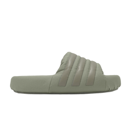 Adidas: Серебристые шлёпанцы  Adilette