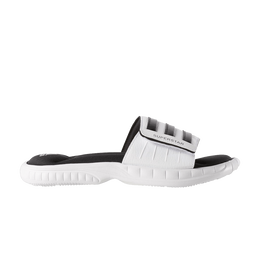 Adidas: Белые шлёпанцы  Superstar