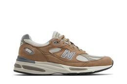 New Balance: Коричневые мокасины 