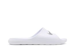 Nike: Белые шлёпанцы  Victori One