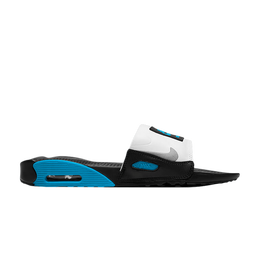 Nike: Чёрные шлёпанцы  Air Max 90