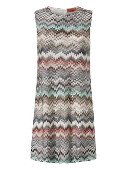 Missoni: Платье без рукава 