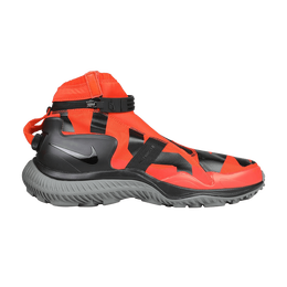 Nike: Оранжевые ботинки  Lab