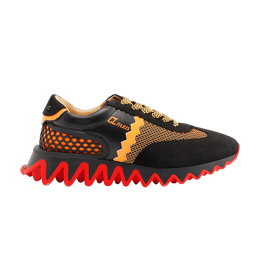 Christian Louboutin: Чёрные кроссовки  Loubishark