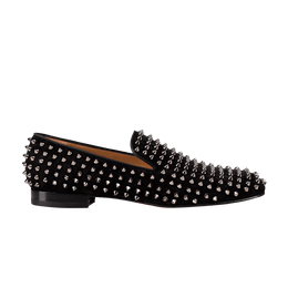 Christian Louboutin: Чёрные кроссовки 