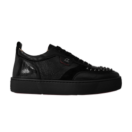 Christian Louboutin: Чёрные кроссовки 