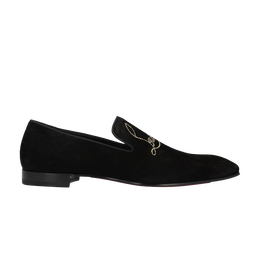 Christian Louboutin: Чёрные кроссовки 