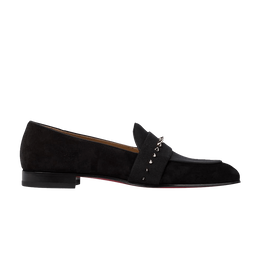 Christian Louboutin: Чёрные кроссовки 